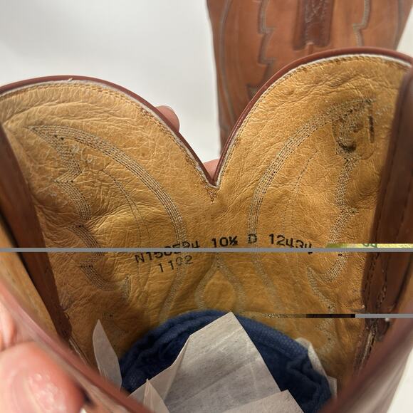 Vintage Lucchese 1883 Cowboy Boots Style 1505 Men’s 10.5D main image 8